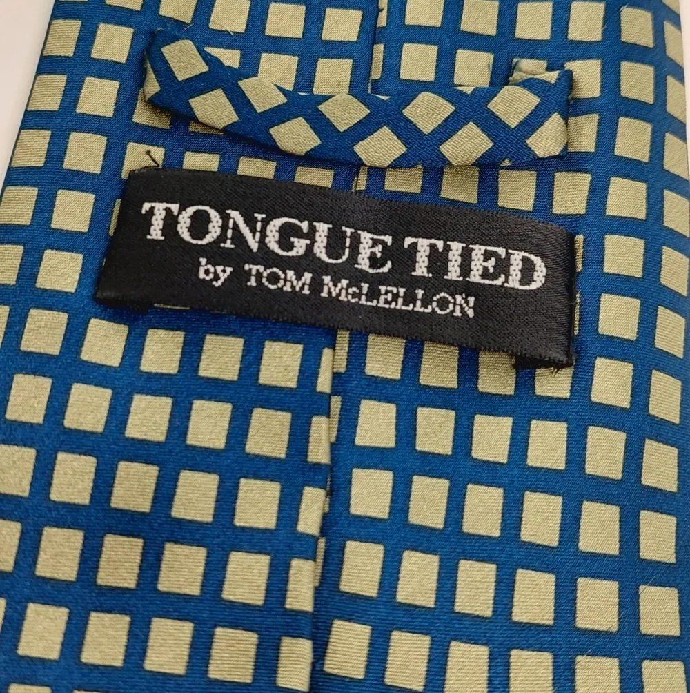Tongue Tied By Tom McLellon Men's Tie Neckwear Silk Korea
